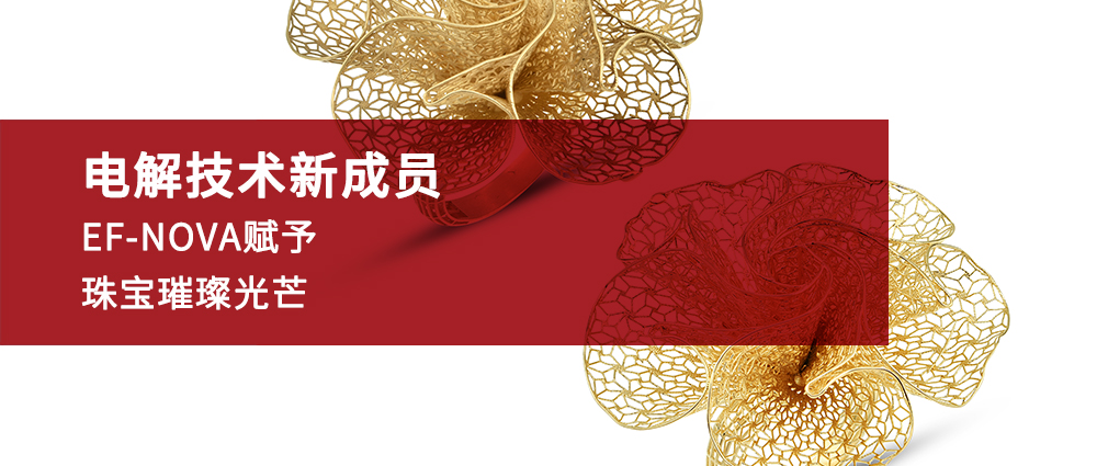 瑜隆工业 | 电解技术新成员——EF-NOVA赋予珠宝璀璨光芒