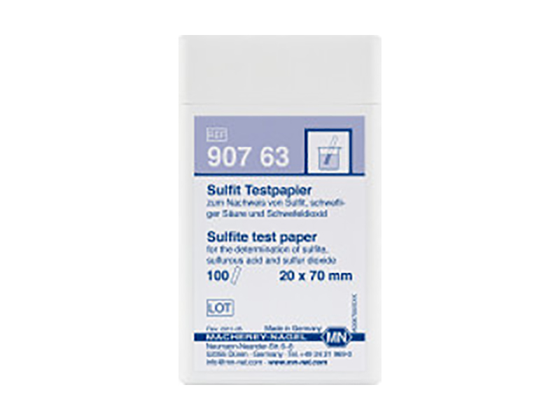 Qualitative Sulfite test paper for Sulfite: 10 mg/L Na₂SO₃