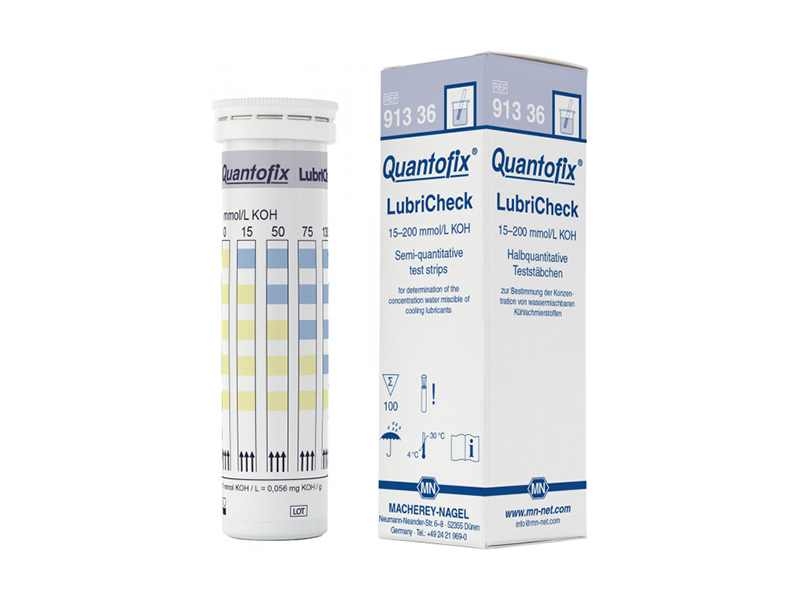 QUANTOFIX冷却润滑剂半定量测试条 （LubriCheck）91336