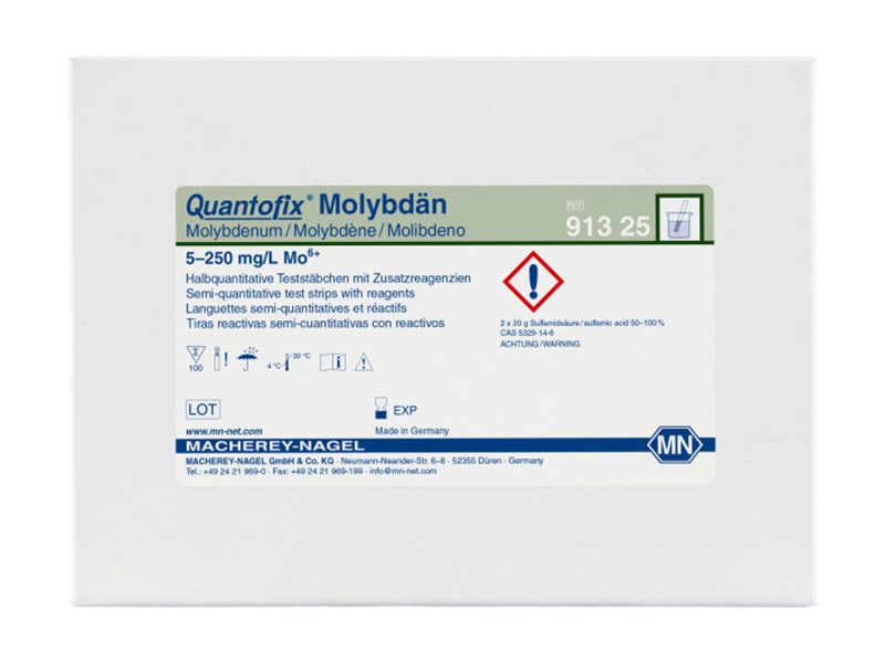 QUANTOFIX钼半定量测试条 （Molybdenum）91325