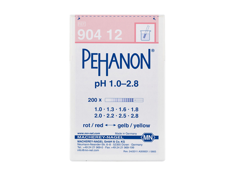 PEHANON系列PH 1.0-2.8试纸90412