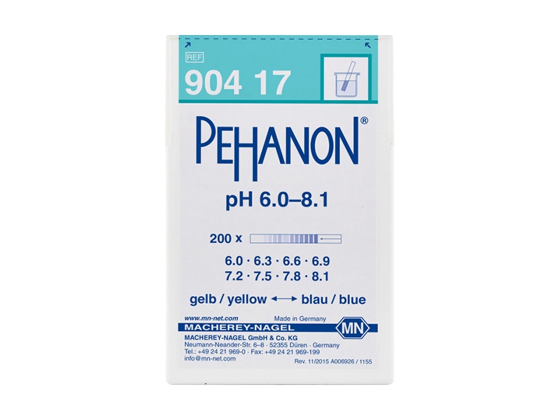 PEHANON系列PH 6.0-8.1试纸90417