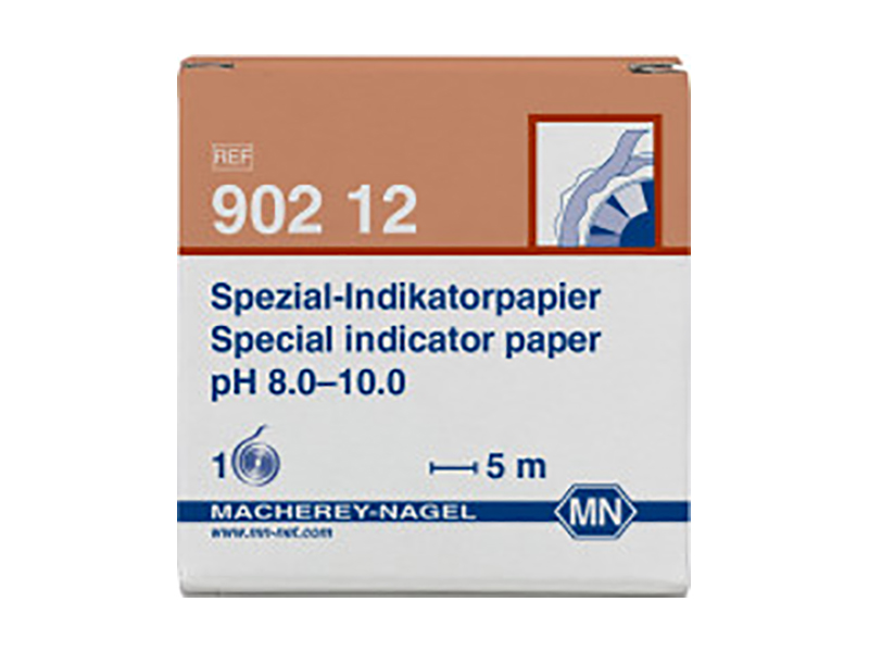 Special indicator paper pH 8.0–10.0, reel