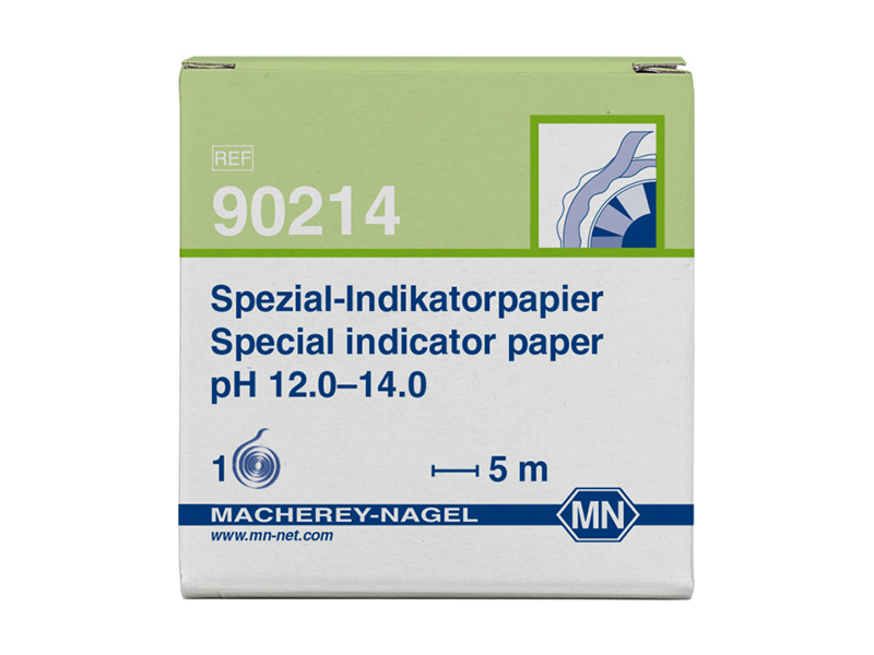 Special indicator paper pH 12.0–14.0 , reel