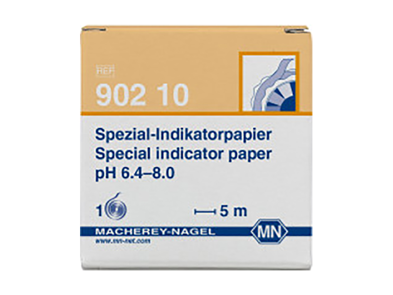 Special indicator paper pH 6.4–8.0, reel