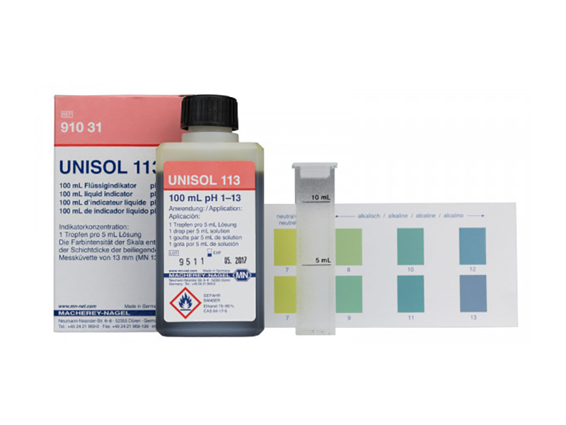 液体pH指示剂UNISOL113 91031