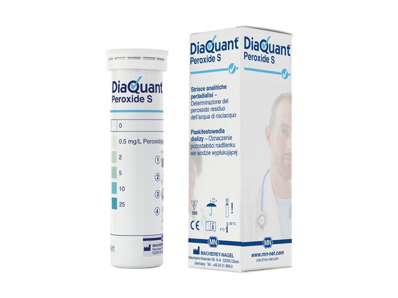 Semi-quantitative test strips DiaQuant Peroxide S