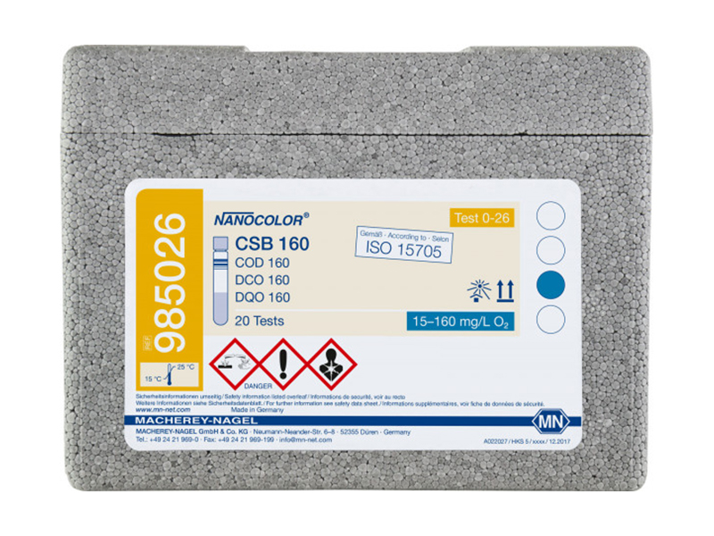 COD预装管试剂 （COD 160）985026 