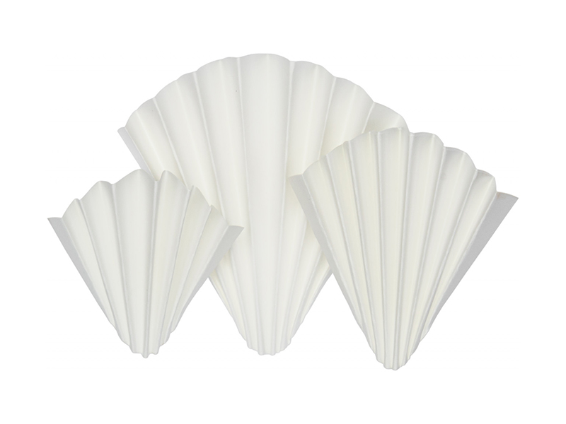Folded filter papers, MN 1672, Qualitative, Medium fast (35 s), Smooth