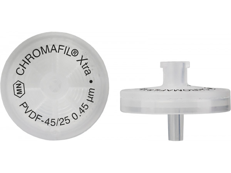 Syringe filters, labeled, CHROMAFIL Xtra PVDF, 13 mm, 0.2 µm